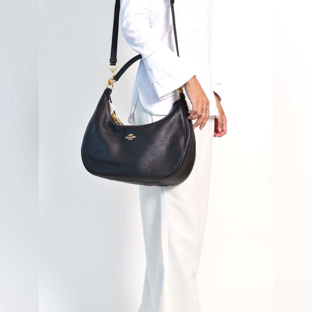 Coach Black Harley Hobo Bag